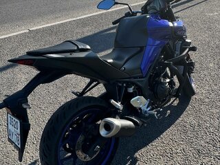2020 Yamaha MT-03, синий, 490000 рублей, вид 3