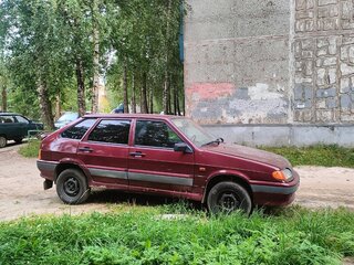 2005 Lada (ВАЗ) 2114, красный, 185000 рублей, вид 4