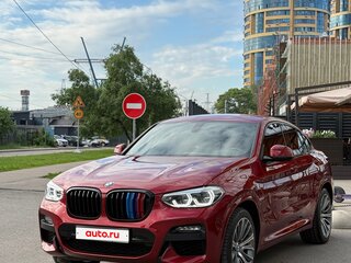 2019 BMW X4 20d II (G02), красный, 6600000 рублей, вид 1
