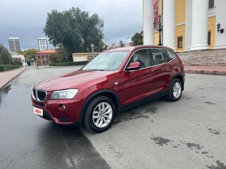 2012 BMW X3 28i xDrive II (F25), красный, 2100000 рублей, вид 1