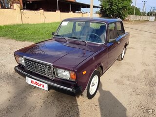 2001 Lada (ВАЗ) 2107, фиолетовый, 280000 рублей, вид 2