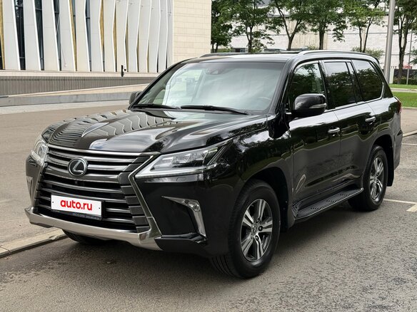 2016 Lexus LX 450d III Рестайлинг 2, чёрный - вид 6
