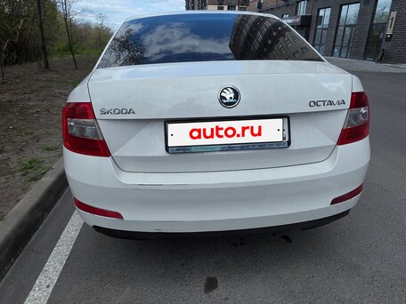 2014 Skoda Octavia III (A7), белый, 750000 рублей, вид 3
