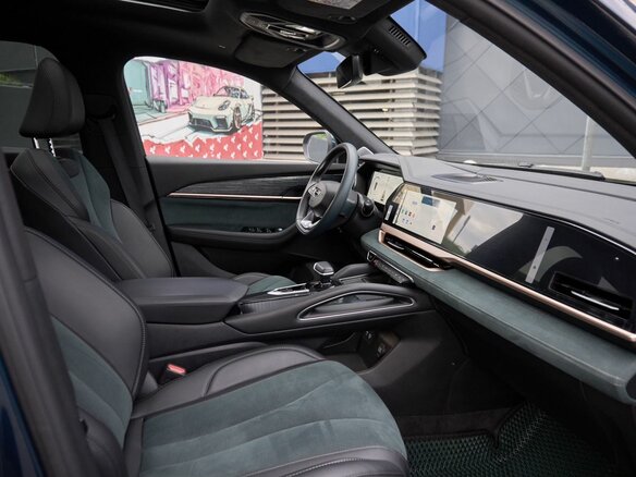 2023 Geely Monjaro (Xingyue L) I, синий - вид 5
