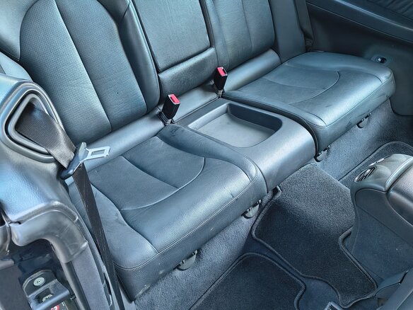 2004 Mercedes-Benz CLK-Класс 240 II (W209), синий, 750000 рублей - вид 16