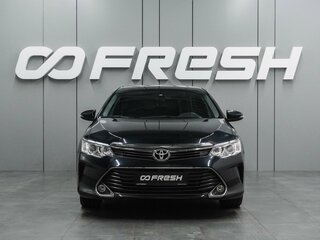 2015 Toyota Camry VII (XV50) Рестайлинг, чёрный, 1989000 рублей, вид 3