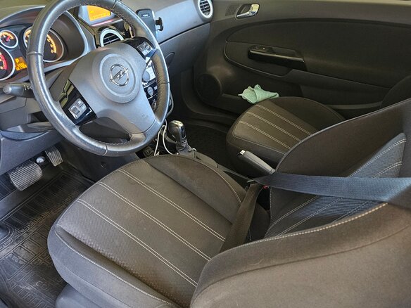 2012 Opel Corsa D Рестайлинг II, белый - вид 8