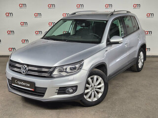 2016 Volkswagen Tiguan I Рестайлинг, серебристый, 1399000 рублей, вид 3