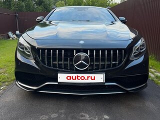 2016 Mercedes-Benz S-Класс AMG 63 AMG III (W222, C217), чёрный, 7500000 рублей, вид 1