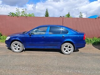 2008 Skoda Octavia II (A5) Рестайлинг, синий, 555000 рублей, вид 3