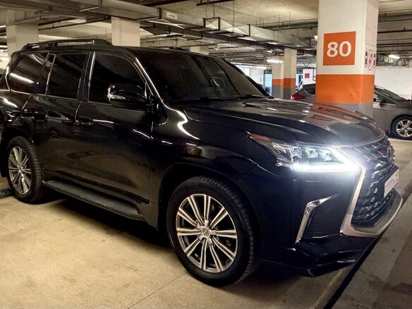 2018 Lexus LX 450d III Рестайлинг 2, чёрный, 8500000 рублей - вид 15