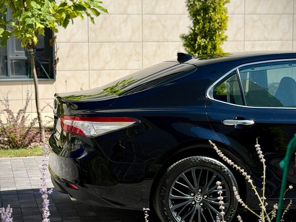 2019 Toyota Camry VIII (XV70), чёрный - вид 14