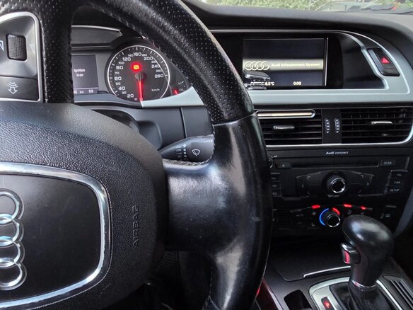 2008 Audi A4 IV (B8), чёрный, 850000 рублей - вид 12