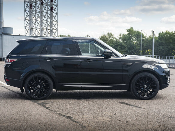 2014 Land Rover Range Rover Sport II, чёрный - вид 3