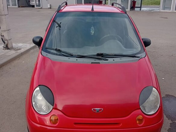 2010 Daewoo Matiz I Рестайлинг, красный - вид 2