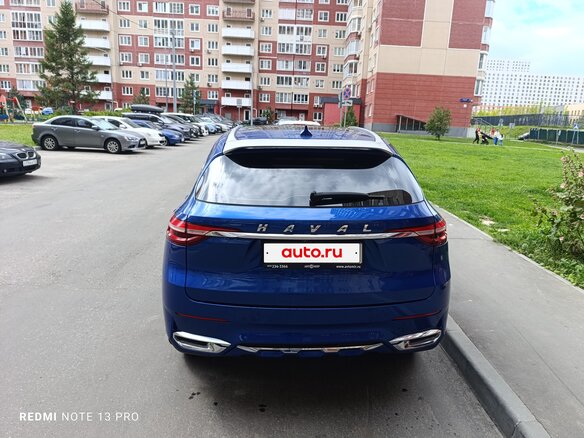 2020 Haval F7 I, синий - вид 1