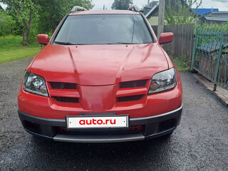 2003 Mitsubishi Outlander I, красный, 470000 рублей, вид 2