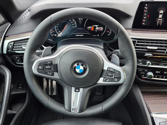 2019 BMW 5 серии 530d xDrive VII (G30/G31/G38), белый - вид 19