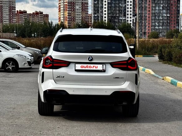 2021 BMW X3 30i xDrive III (G01) Рестайлинг, белый - вид 9