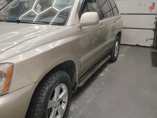 2001 Toyota Highlander I (XU20), бежевый, 1200000 рублей, вид 2