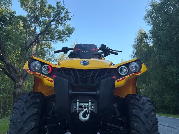 2012 BRP Can-Am Outlander MAX 500, жёлтый, 790000 рублей - вид 7