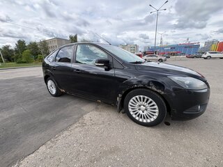 2008 Ford Focus II Рестайлинг, чёрный, 375000 рублей, вид 2