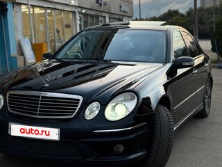 2005 Mercedes-Benz E-Класс 350 III (W211, S211), чёрный, 850000 рублей, вид 2