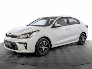 2017 Kia Rio IV, белый, 1470000 рублей, вид 1