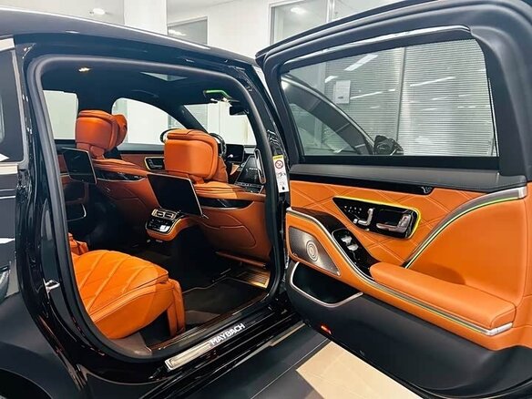 2025 Mercedes-Benz Maybach S-Класс 580 II (Z223), чёрный, 20000018 рублей - вид 18