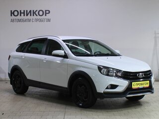 2018 Lada (ВАЗ) Vesta SW I, белый, 829000 рублей, вид 3