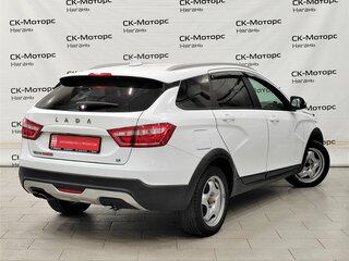 2019 Lada (ВАЗ) Vesta SW Cross I, белый, 870000 рублей, вид 4