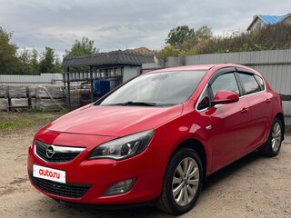 2011 Opel Astra J, красный, 570000 рублей, вид 1