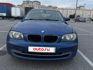 2007 BMW 1 серии 120i I (E81/E82/E87/E88) Рестайлинг, синий, 750000 рублей, вид 1