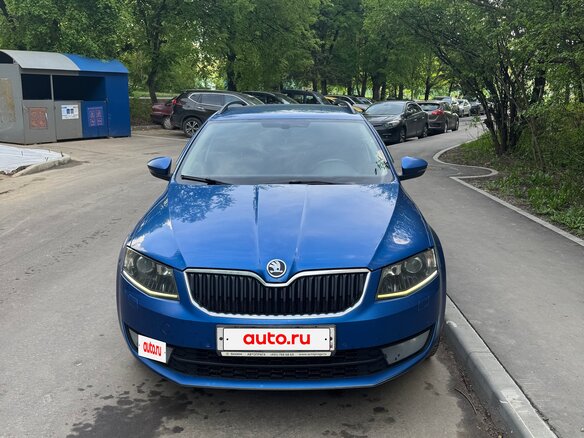 2016 Skoda Octavia III (A7), синий, 1405000 рублей - вид 1