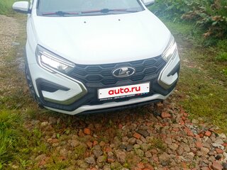 2024 Lada (ВАЗ) Vesta SW Cross I Рестайлинг (NG), белый, 1499000 рублей, вид 2
