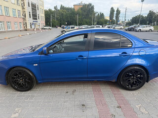 2011 Mitsubishi Lancer X Рестайлинг, синий, 600000 рублей, вид 5