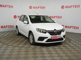 2022 Renault Logan II Рестайлинг, белый, 1183000 рублей, вид 3