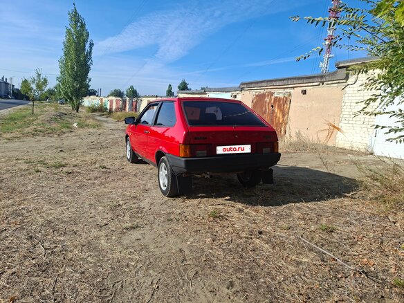 1986 Lada (ВАЗ) 2108, красный - вид 6