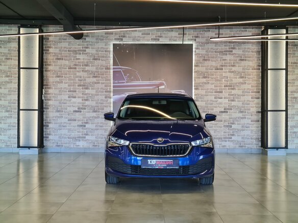 2021 Skoda Rapid II, синий, 1670000 рублей - вид 1