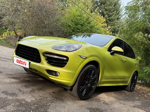 2013 Porsche Cayenne GTS II (958), зелёный, 3600000 рублей - вид 7