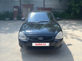 2012 Lada (ВАЗ) Priora I, чёрный, 350000 рублей, вид 1