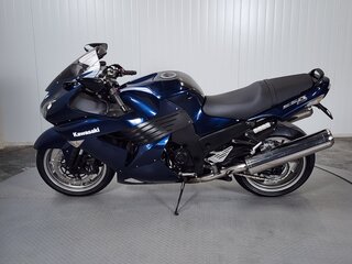 2007 Kawasaki ZZR 1400, синий, 579000 рублей, вид 4