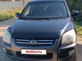 2007 Kia Sportage II, чёрный, 650000 рублей, вид 5