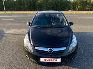 2008 Opel Corsa D, чёрный, 430000 рублей, вид 3