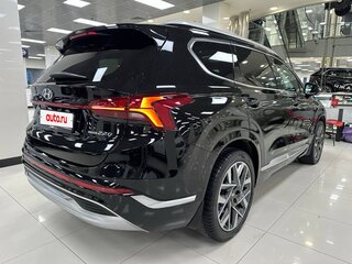 2021 Hyundai Santa Fe IV Рестайлинг, чёрный, 3250000 рублей, вид 4