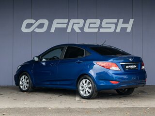 2013 Hyundai Solaris I, синий, 960000 рублей, вид 2
