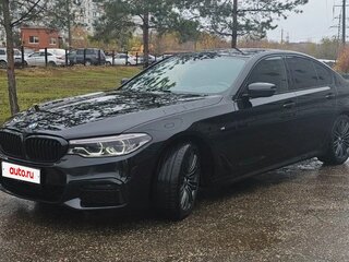 2019 BMW 5 серии 530i xDrive VII (G30/G31/G38), чёрный, 2700000 рублей, вид 3