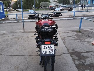 2015 Yamaha MT-09 Tracer (FJ-09), красный, 610000 рублей, вид 2