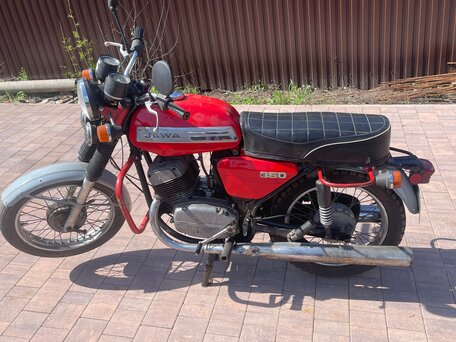 1984 Jawa 350/634, красный, 125000 рублей, вид 5