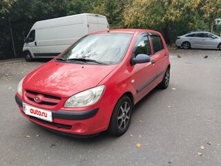 2007 Hyundai Getz I Рестайлинг, красный, 320000 рублей, вид 1